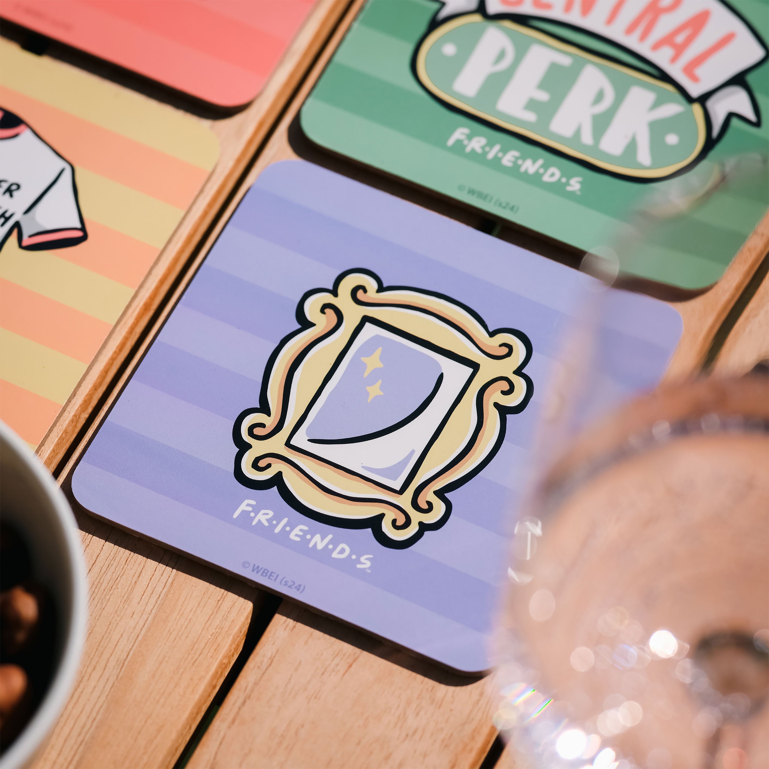 Image produit Set de 4 sous-verres Friends