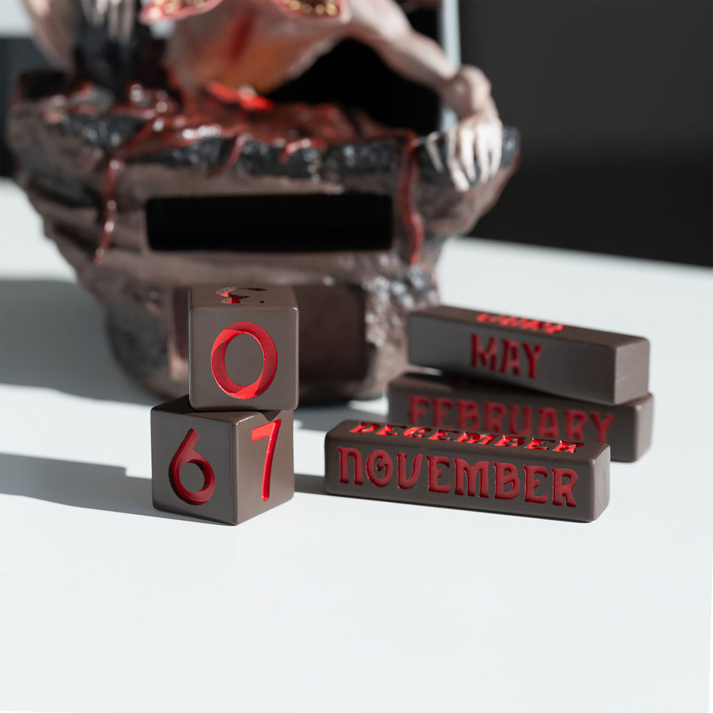 Image produit Stranger Things - Calendrier perpétuel 3D Demogorgon