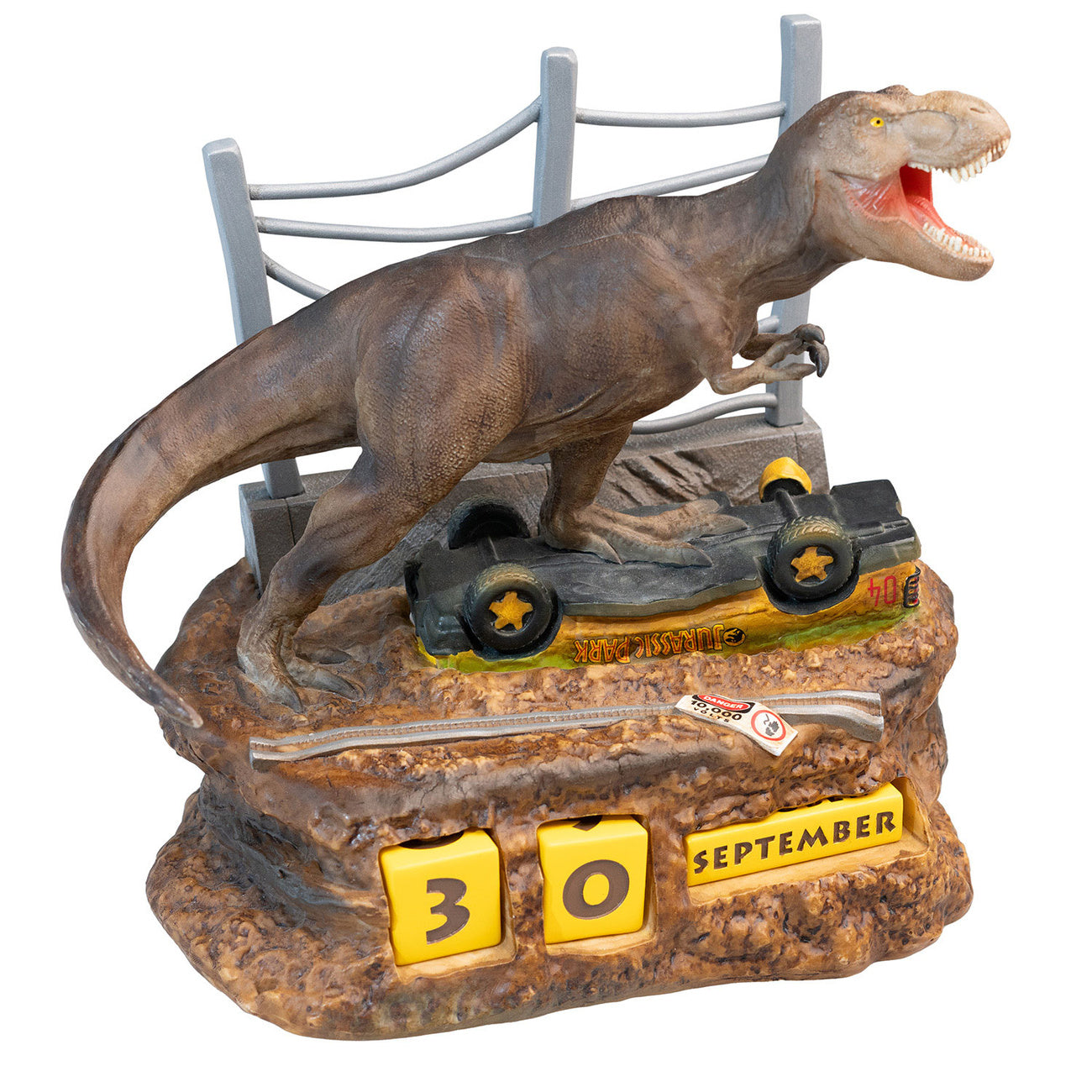 Image produit Jurassic Park - Calendrier annuel 3D T-Rex