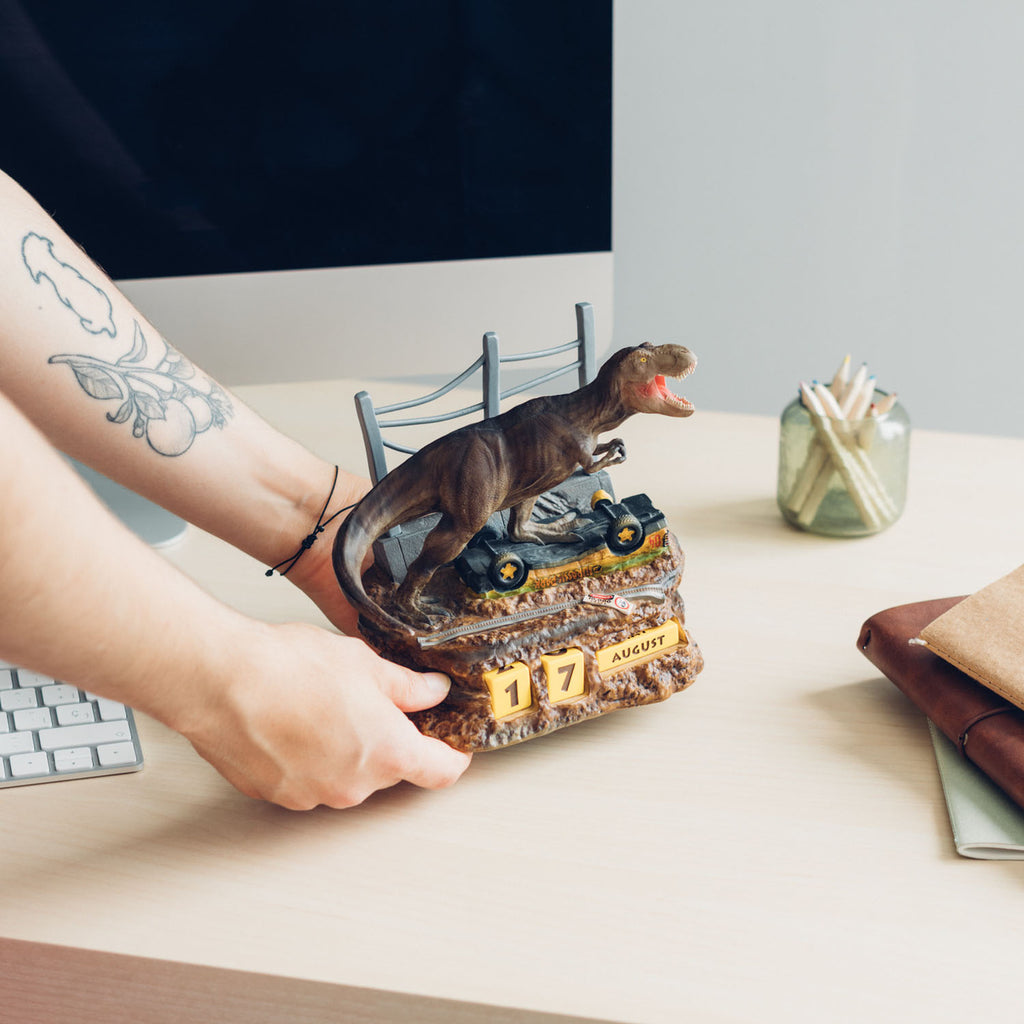Image produit Jurassic Park - Calendrier annuel 3D T-Rex