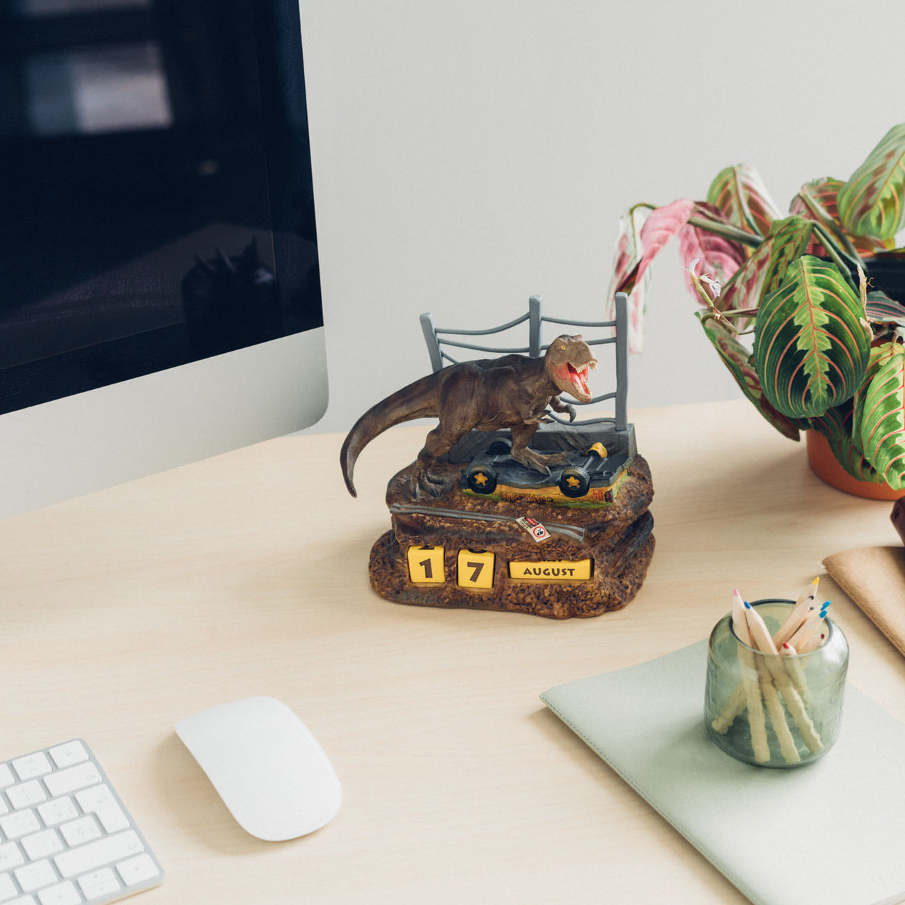 Image produit Jurassic Park - Calendrier annuel 3D T-Rex