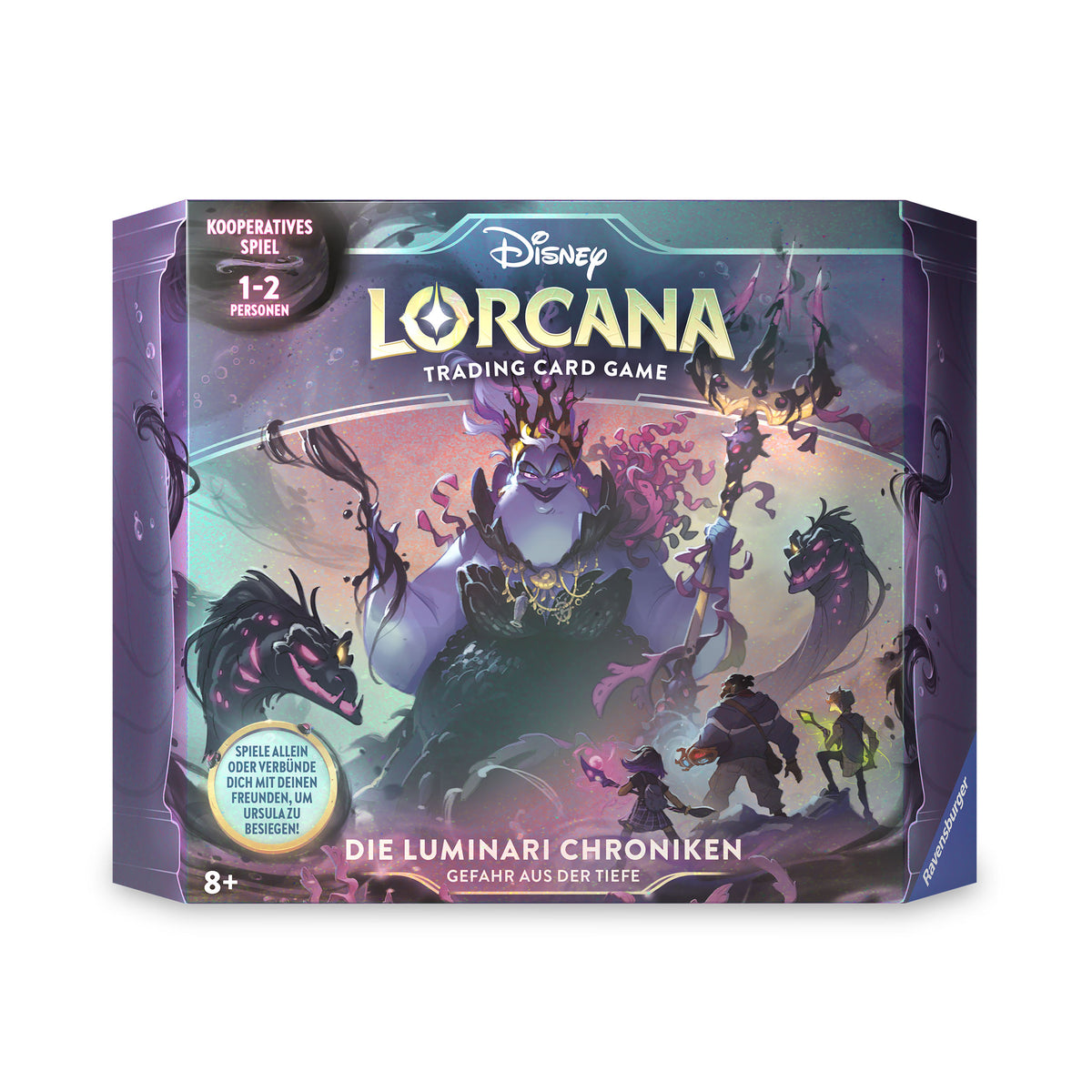 Image produit Coffret cadeau Disney Lorcana Les Chroniques de Luminari - Le retour d'Ursula Jeu de cartes à collectionner