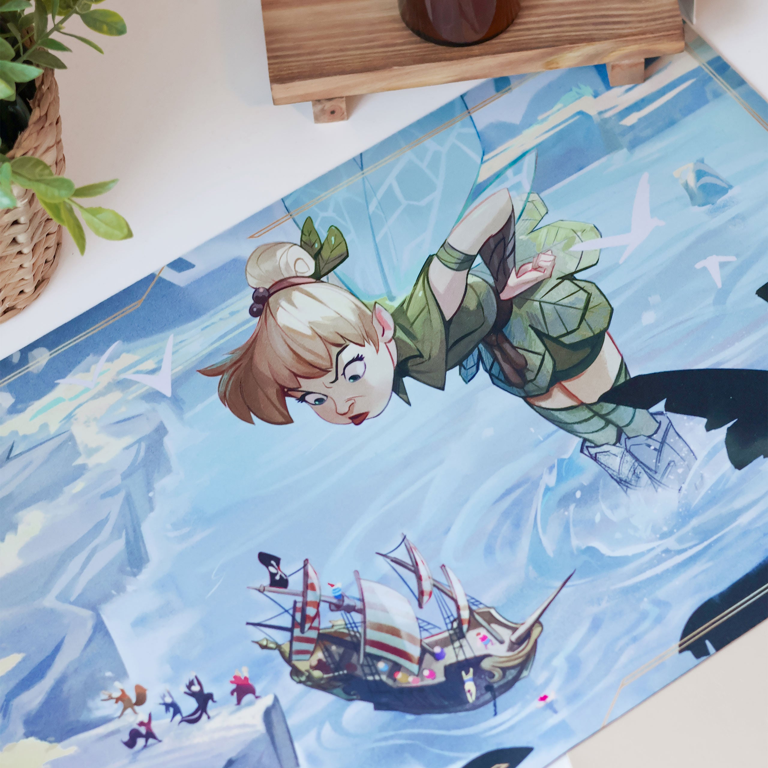 Image produit Tapis de jeu Disney Lorcana Raiponce - Le retour d'Ursula Jeu de cartes à collectionner