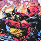 Product image Deadpool and Wolverine Best Bubs Comics T-Shirt White