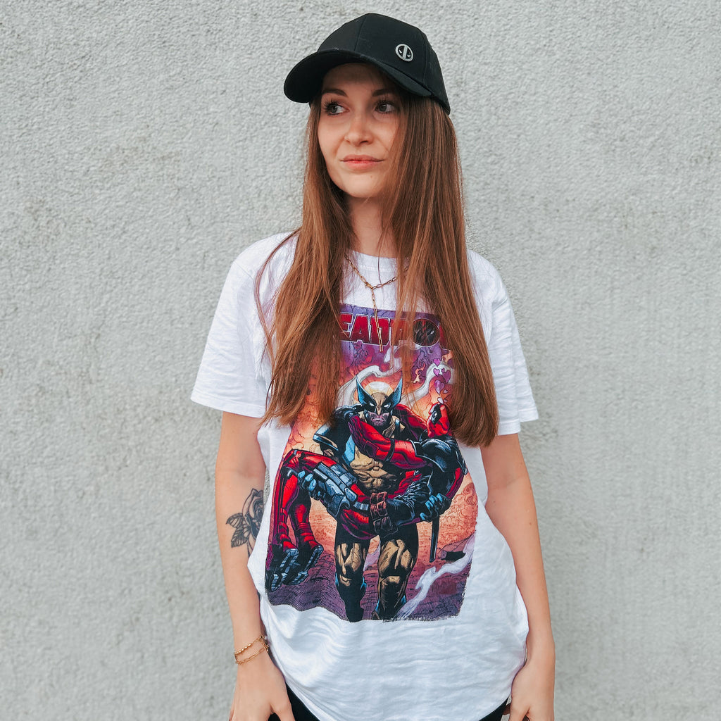 Product image Deadpool and Wolverine Best Bubs Comics T-Shirt White