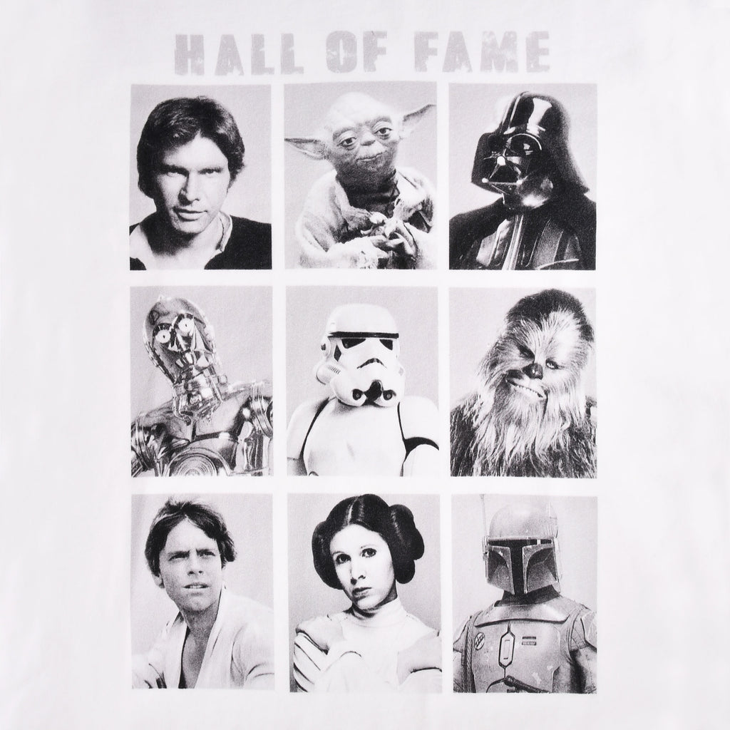 Image produit Star Wars - T-shirt blanc Hall of Fame