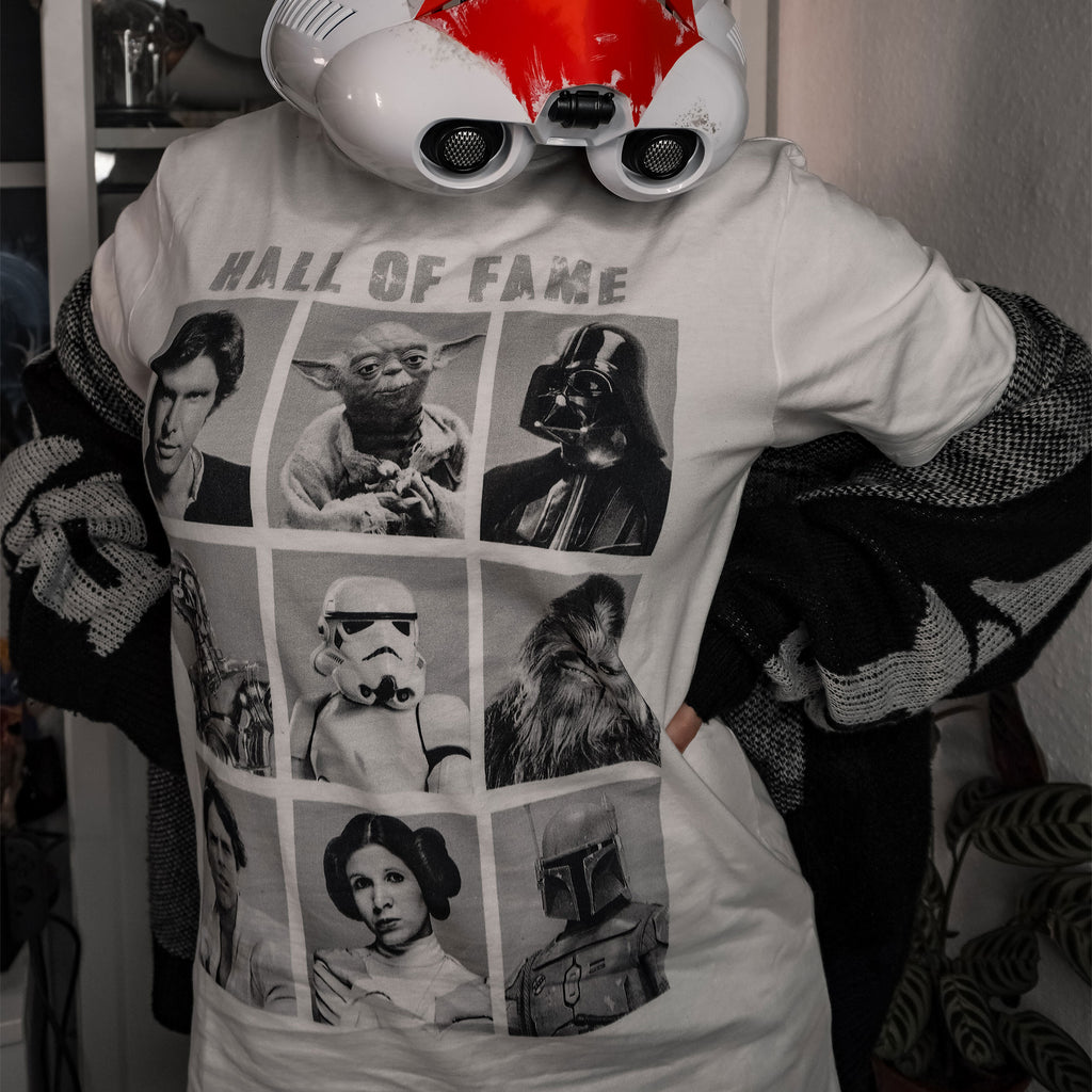 Image produit Star Wars - T-shirt blanc Hall of Fame