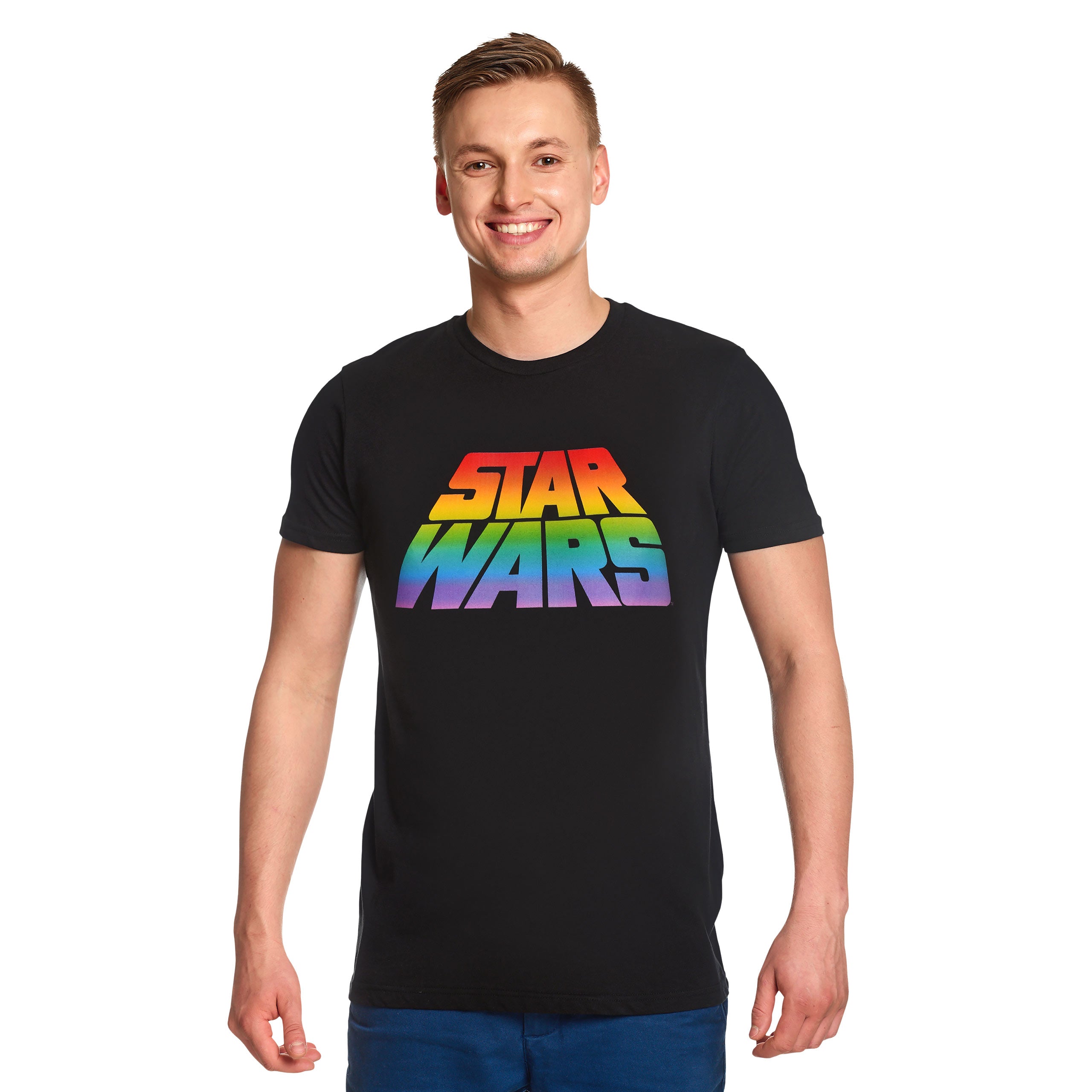 Image produit Star Wars - T-shirt Logo Pride noir