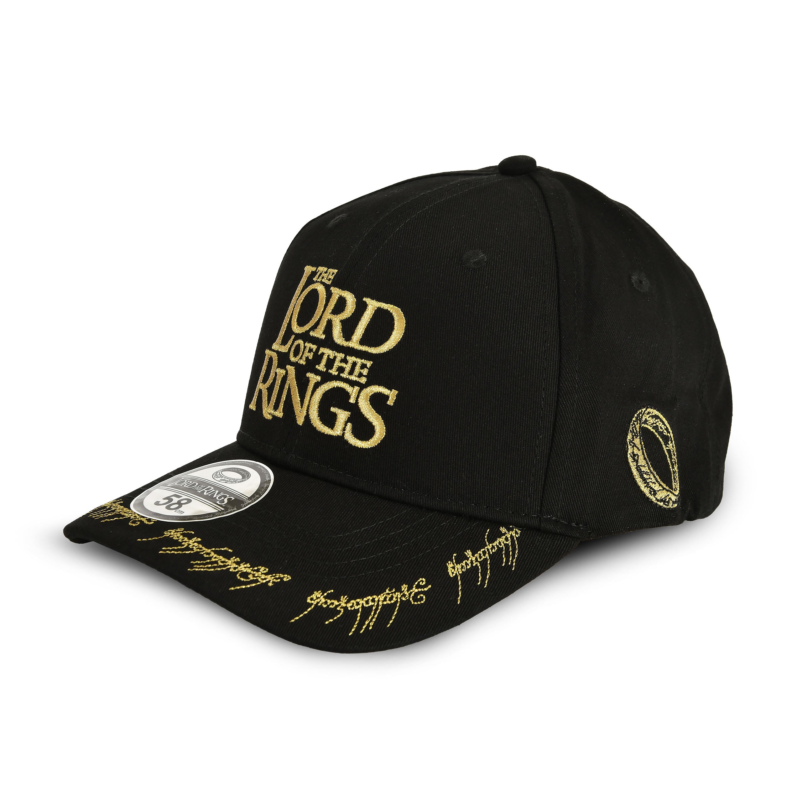 Image produit Le Seigneur des Anneaux - Casquette noire L'Anneau Unique