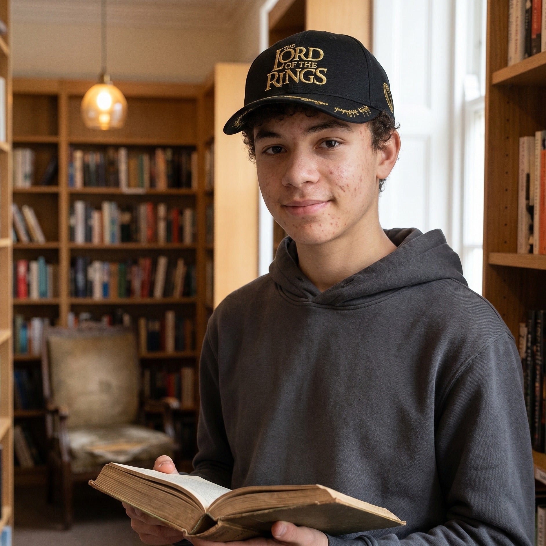Image produit Le Seigneur des Anneaux - Casquette noire L'Anneau Unique