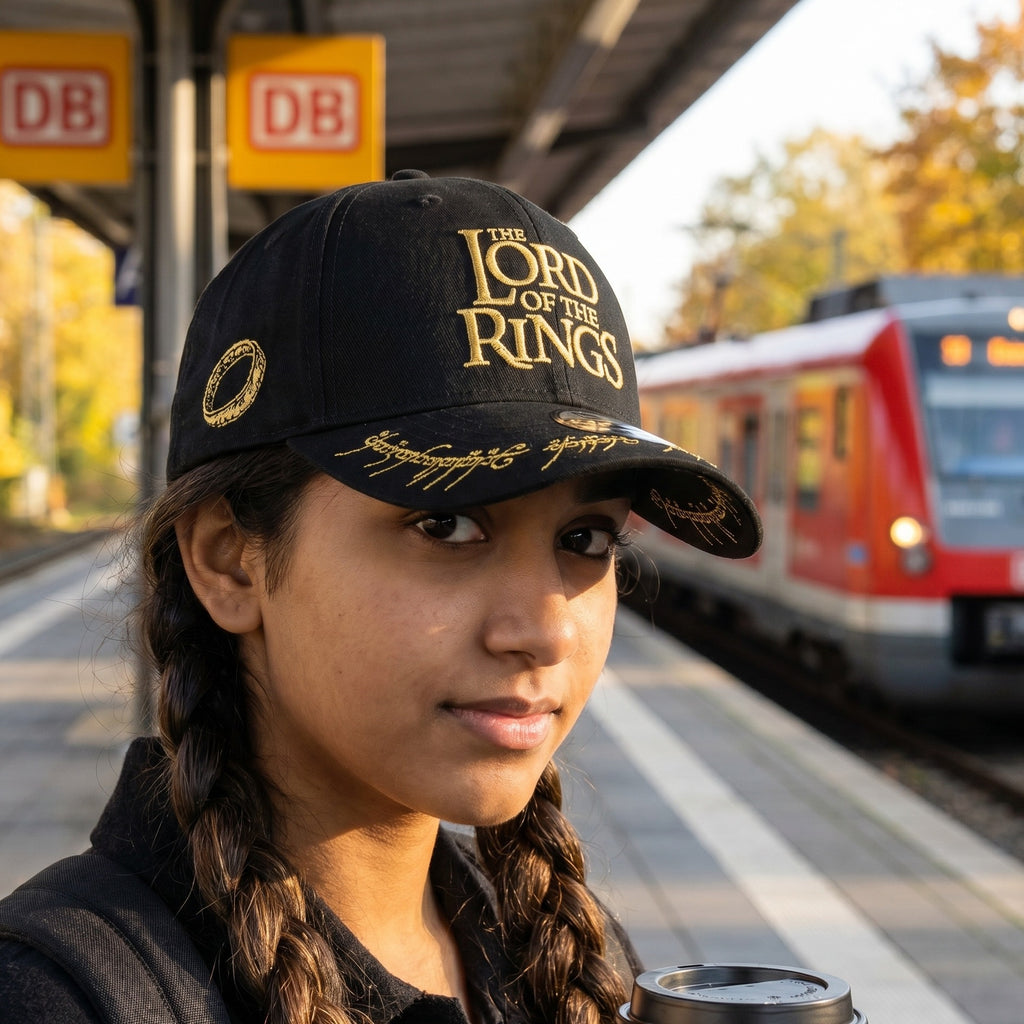 Image produit Le Seigneur des Anneaux - Casquette noire L'Anneau Unique