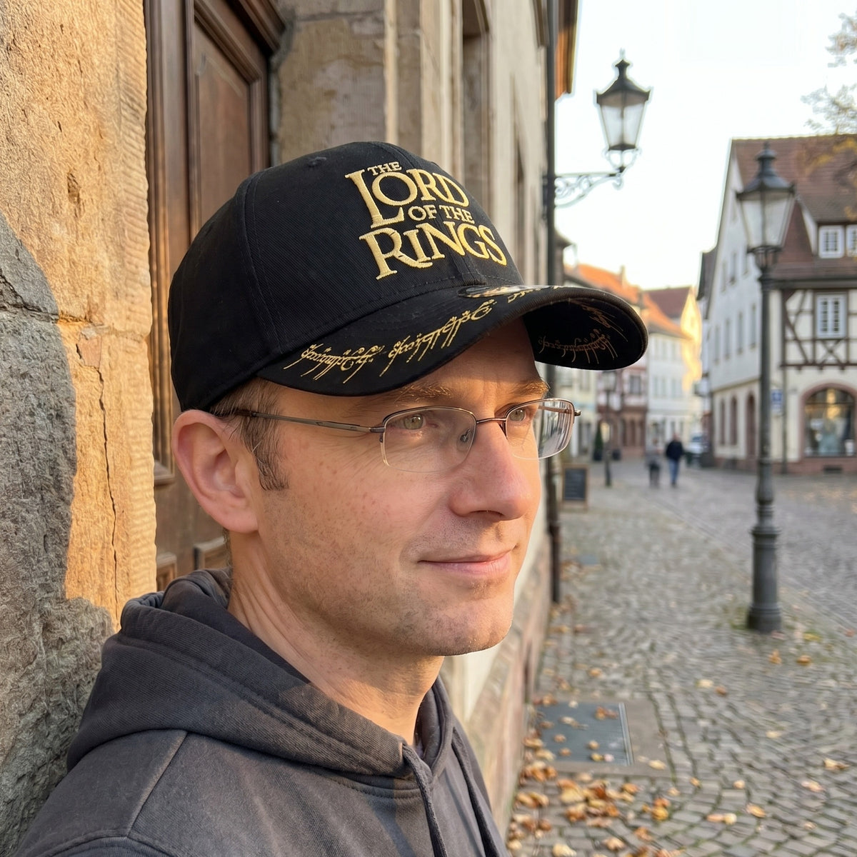 Image produit Le Seigneur des Anneaux - Casquette noire L'Anneau Unique