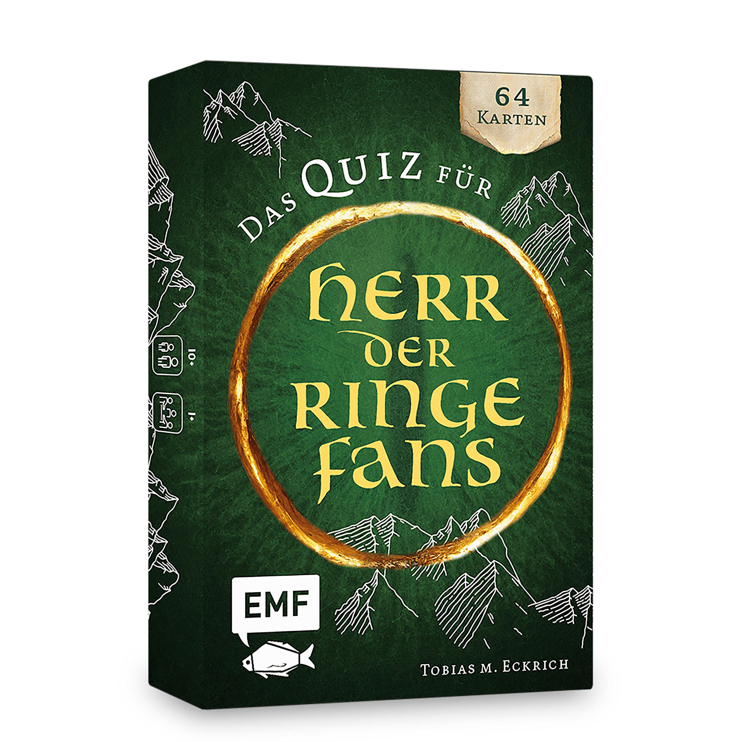 Image produit Le quiz non officiel pour les fans du Seigneur des Anneaux - Cartes à jouer
