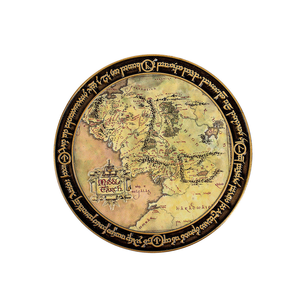 Image produit Le Seigneur des Anneaux - Pièce de collection limitée Carte de la Terre du Milieu