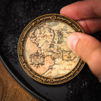 Image produit Le Seigneur des Anneaux - Pièce de collection limitée Carte de la Terre du Milieu