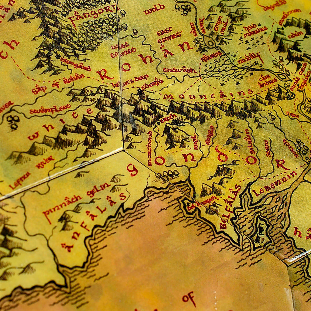 Product image The Lord of the Rings - Middle-earth Map Coasters Set of 12