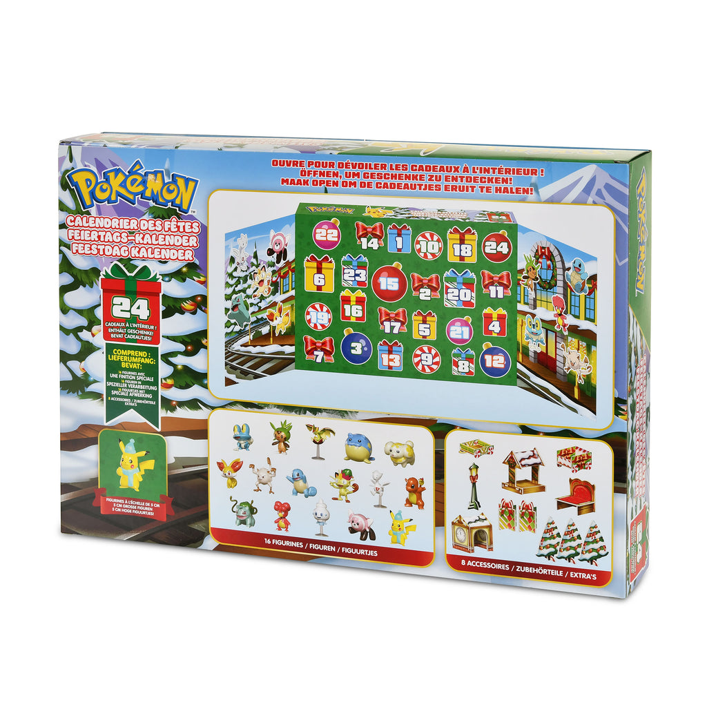 Image produit Calendrier de l'Avent Pikachu Happy Holidays - Pokemon