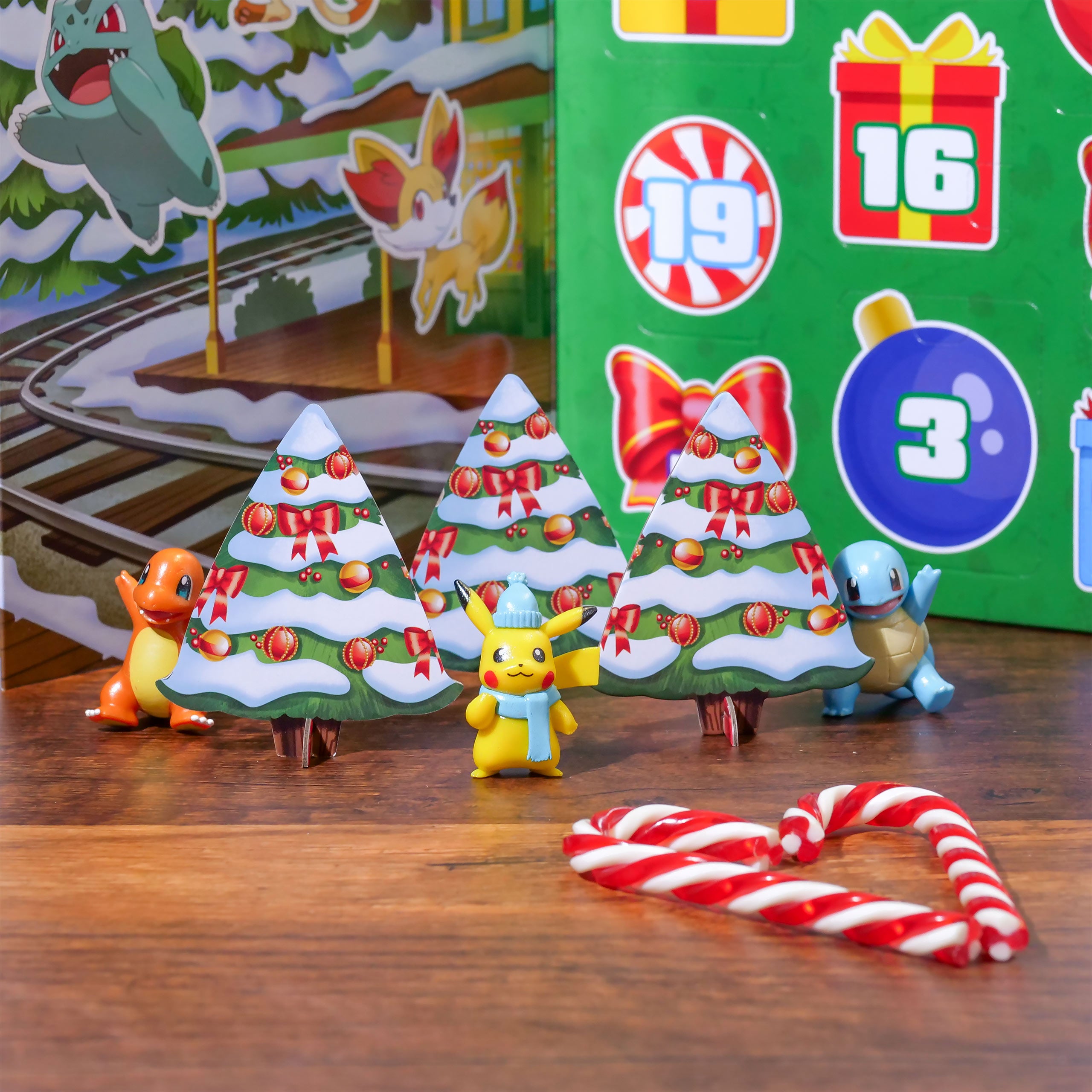 Image produit Calendrier de l'Avent Pikachu Happy Holidays - Pokemon