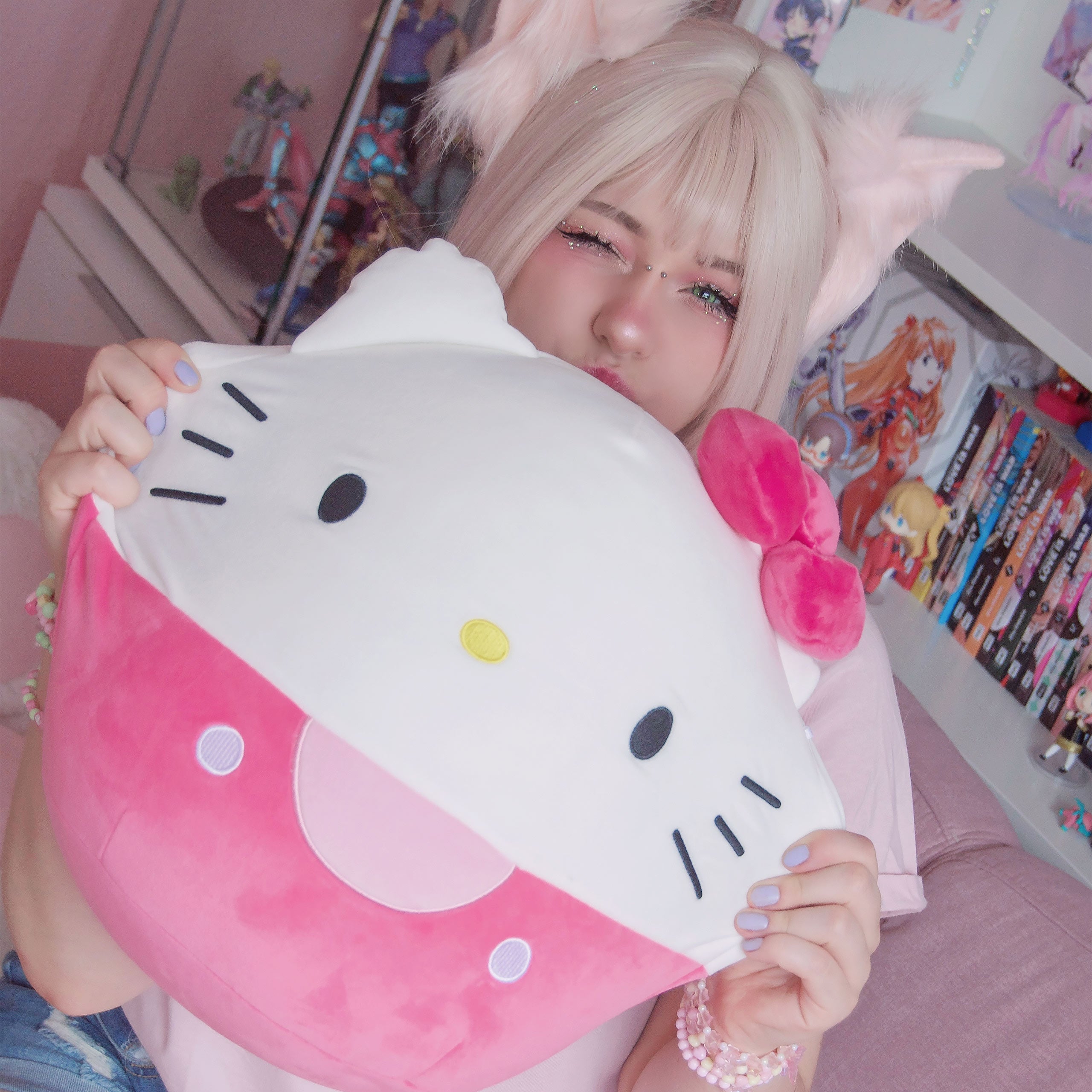 Image produit Hello Kitty - Figure en peluche Squishmallows