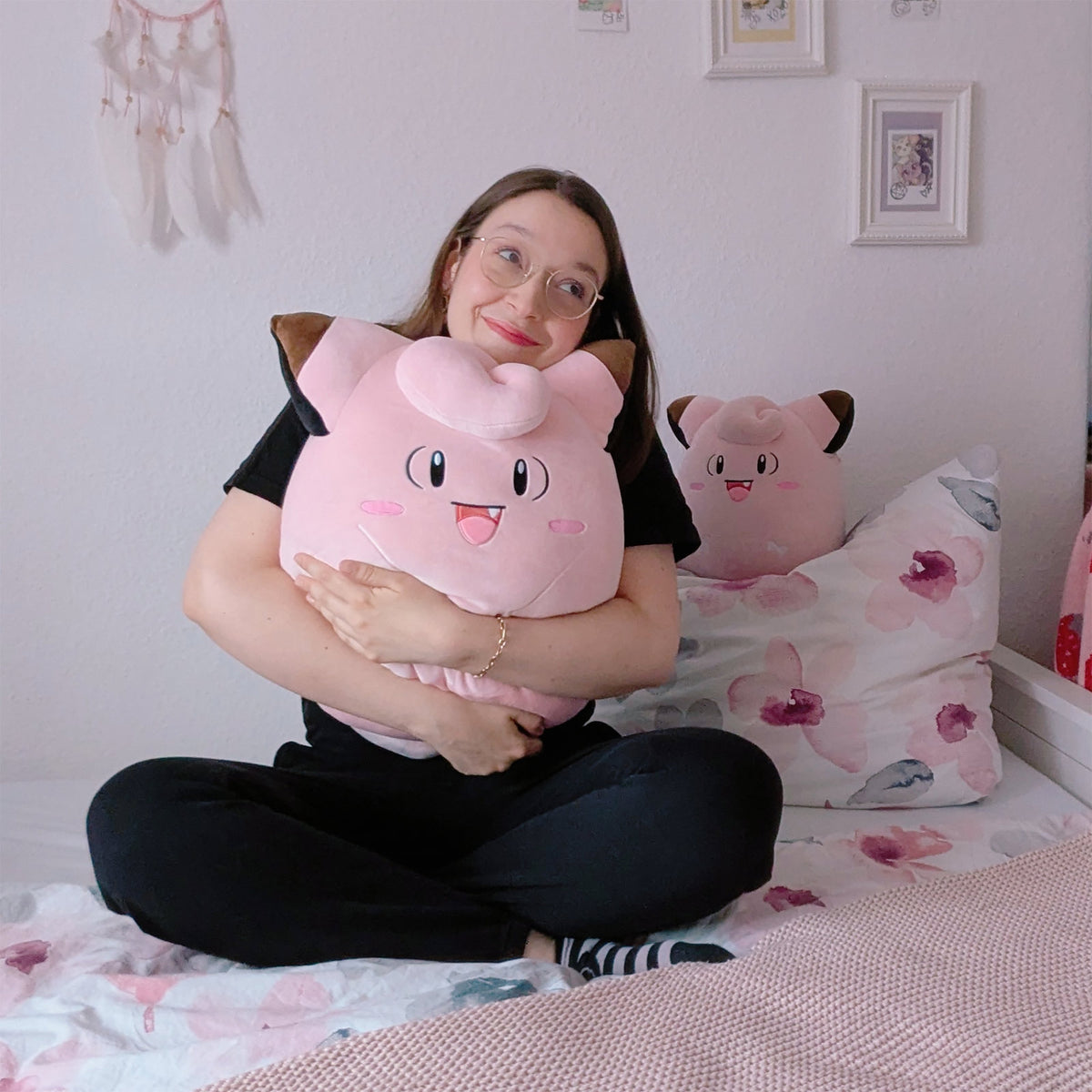 Image produit Pokemon - Clefairy Squishmallows Figurine en peluche