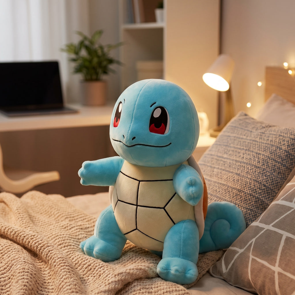 Image produit Pokemon - Figurine en peluche Squirtle 25cm
