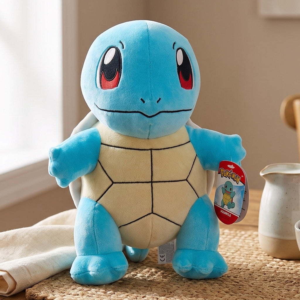 Image produit Pokemon - Figurine en peluche Squirtle 25cm