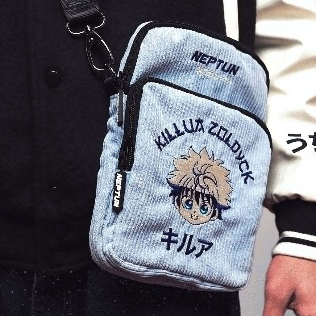 Image produit Hunter x Hunter - Sac bandoulière Killua bleu