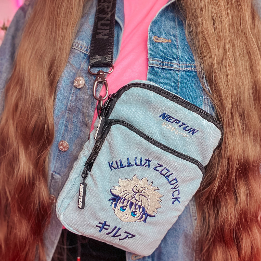 Image produit Hunter x Hunter - Sac bandoulière Killua bleu