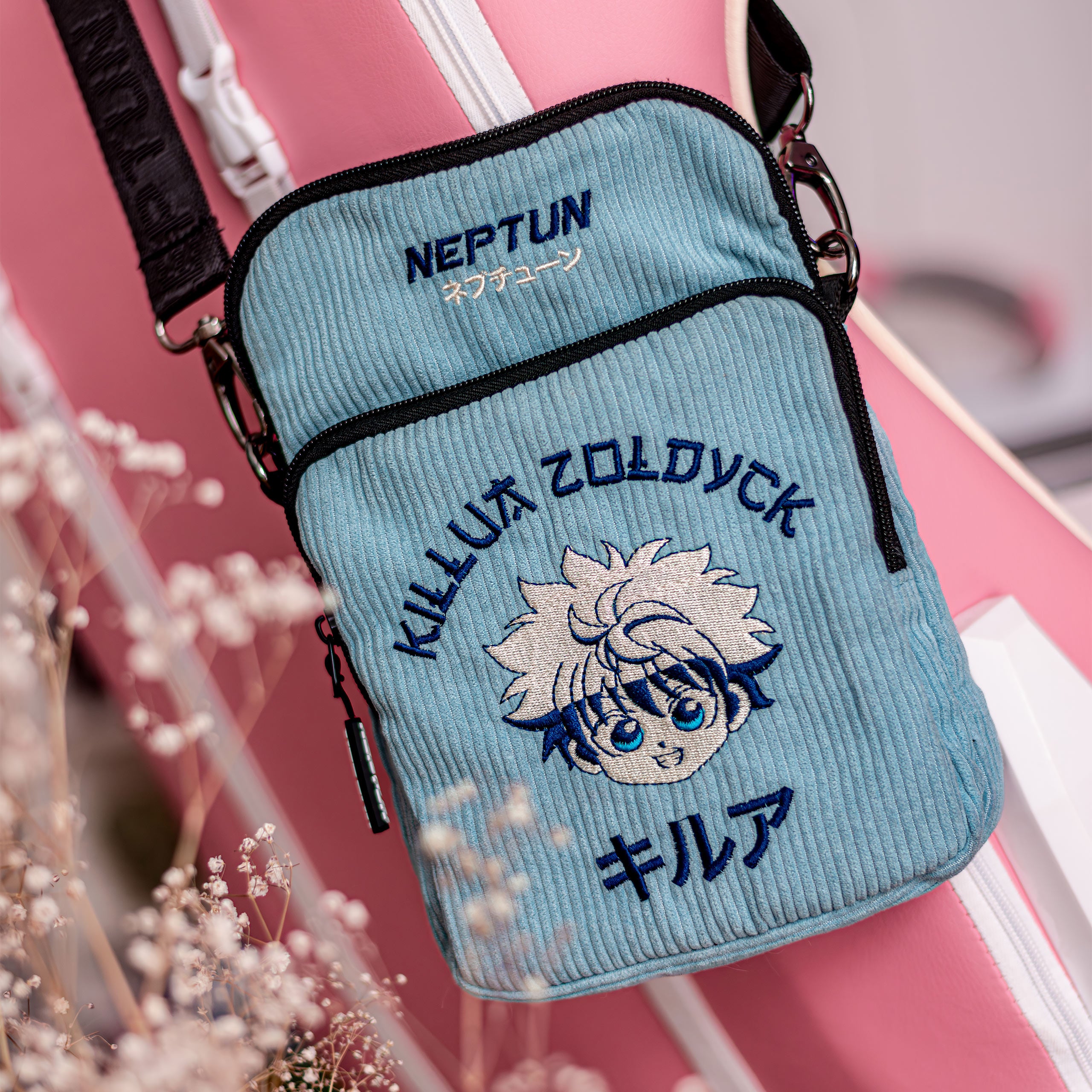 Image produit Hunter x Hunter - Sac bandoulière Killua bleu