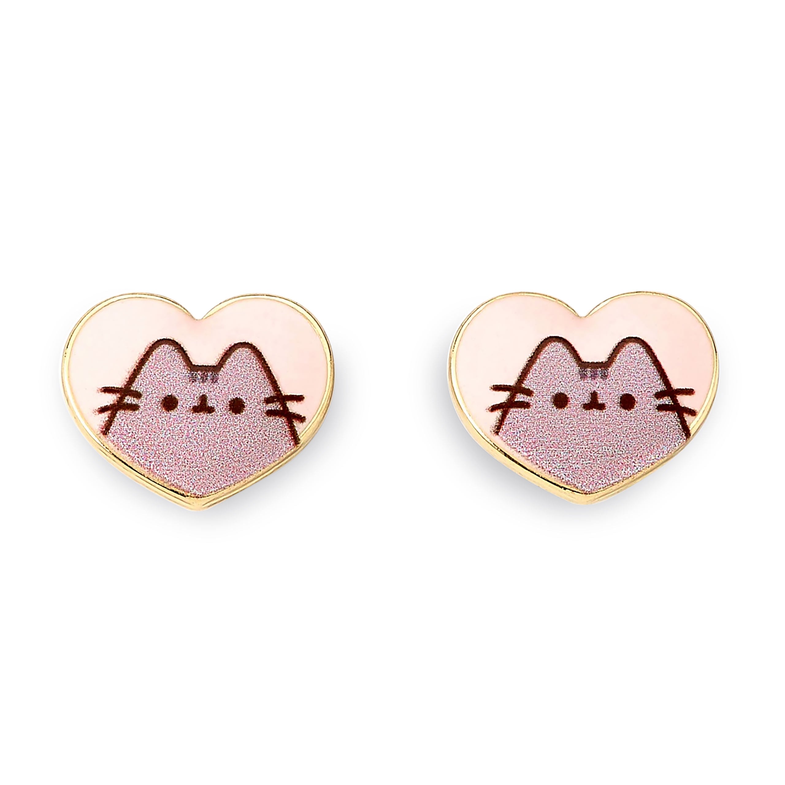 Image produit Pusheen - Boucles d'oreilles cœur
