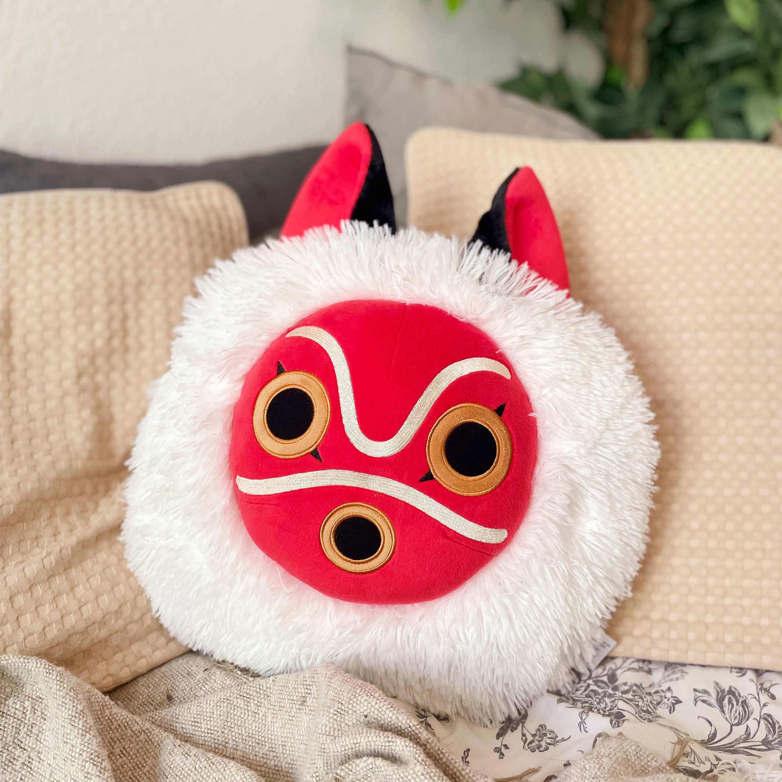 Image produit Princesse Mononoke - Coussin du Masque de San