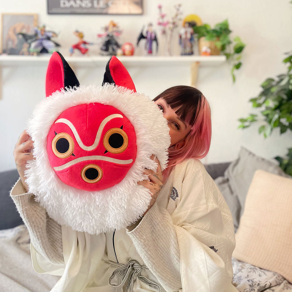 Image produit Princesse Mononoke - Coussin du Masque de San