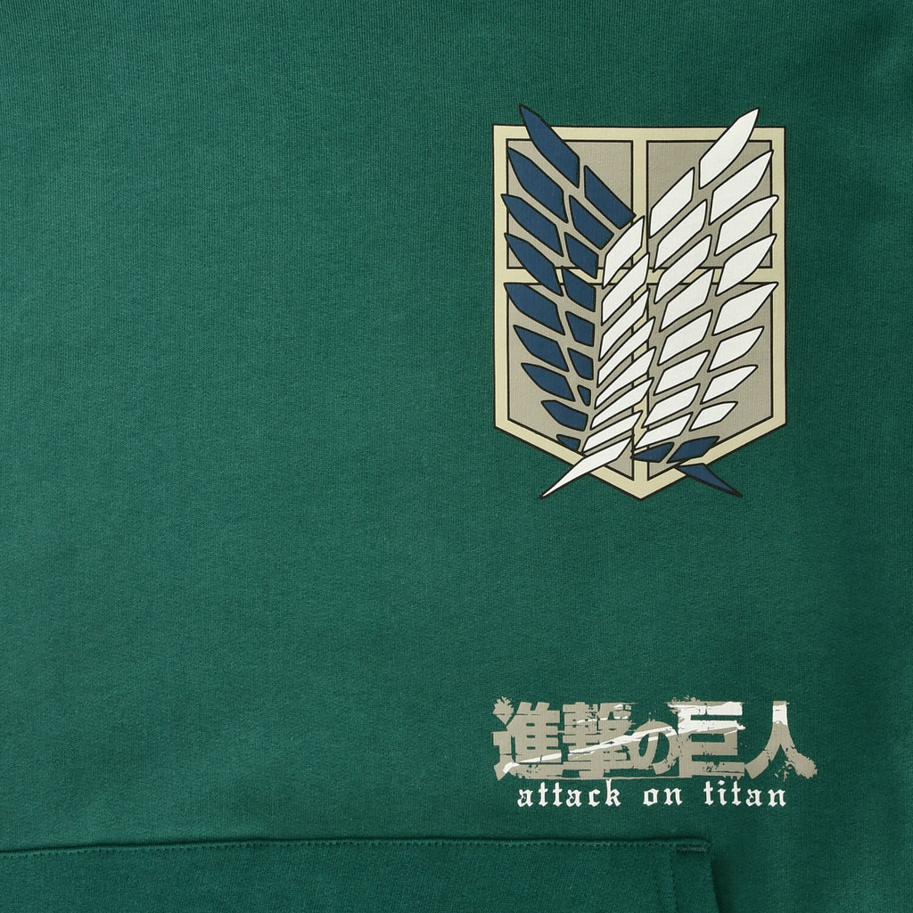 Product image Scout Symbol Military Hoodie Green - Attack on Titan