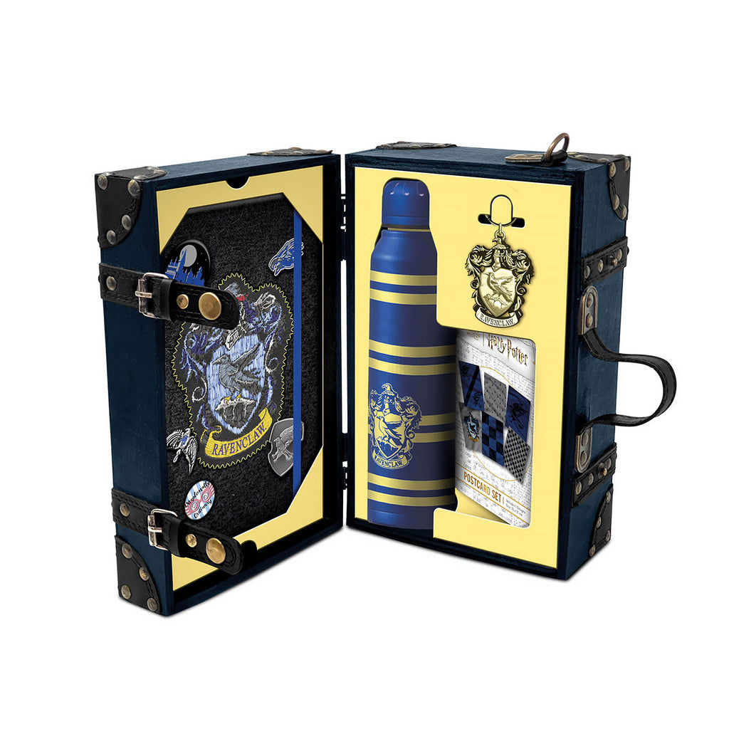 Image produit Harry Potter - Ensemble cadeau premium Serdaigle dans une valise avec sangle de transport
