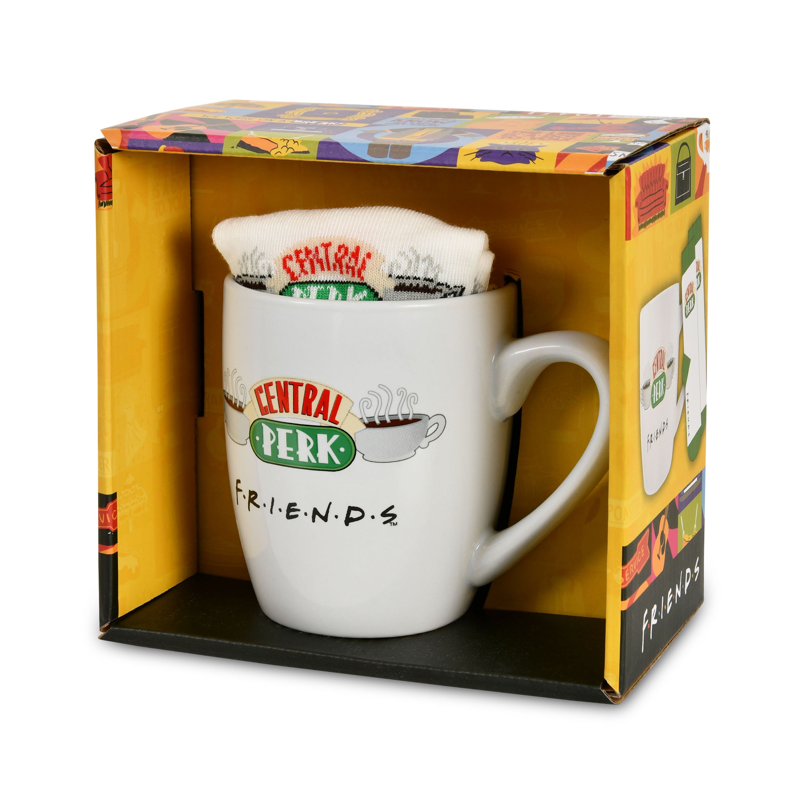 Image produit Friends - Chaussettes et Tasse Central Perk