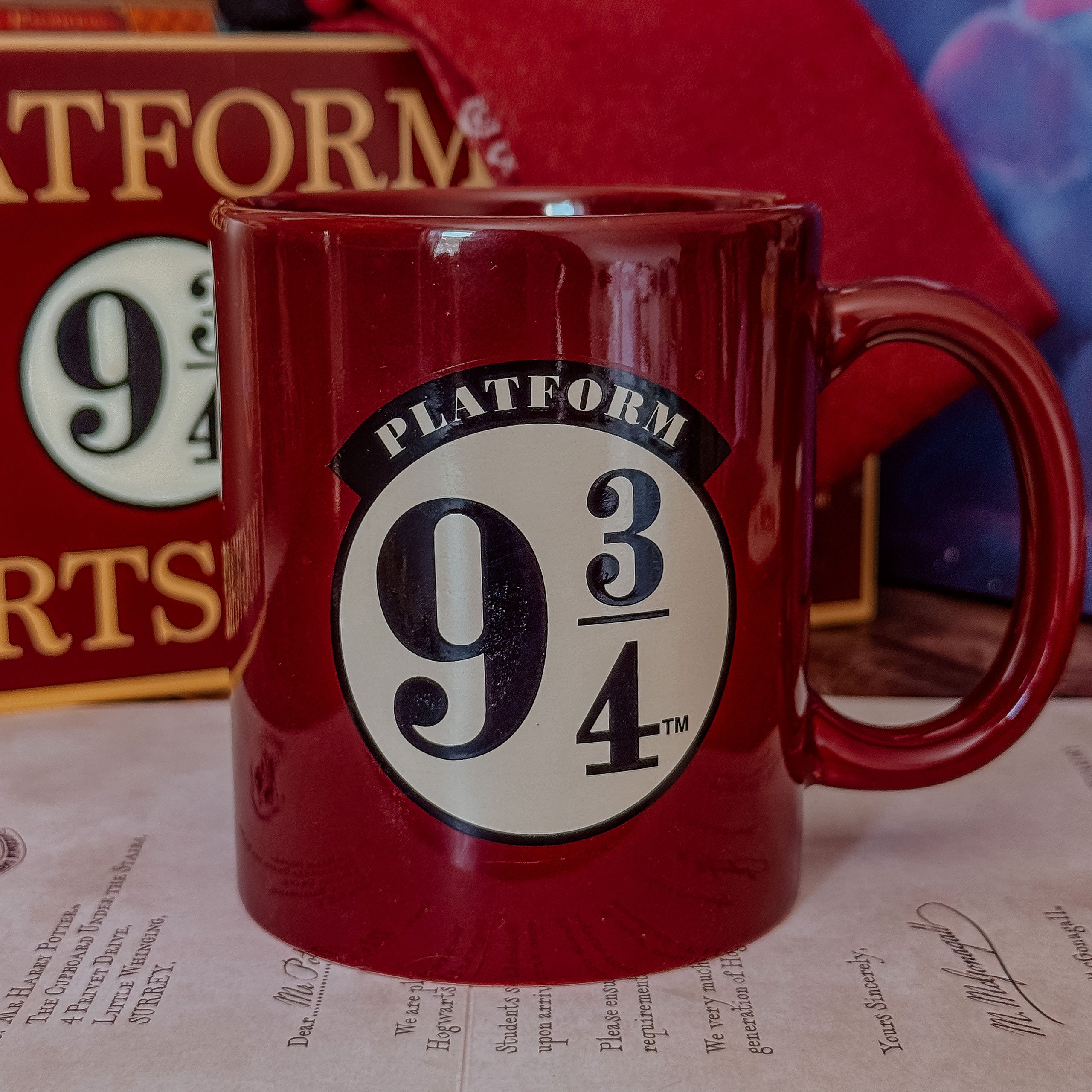 Image produit Harry Potter - Chaussettes et Tasse Quai 9 3/4