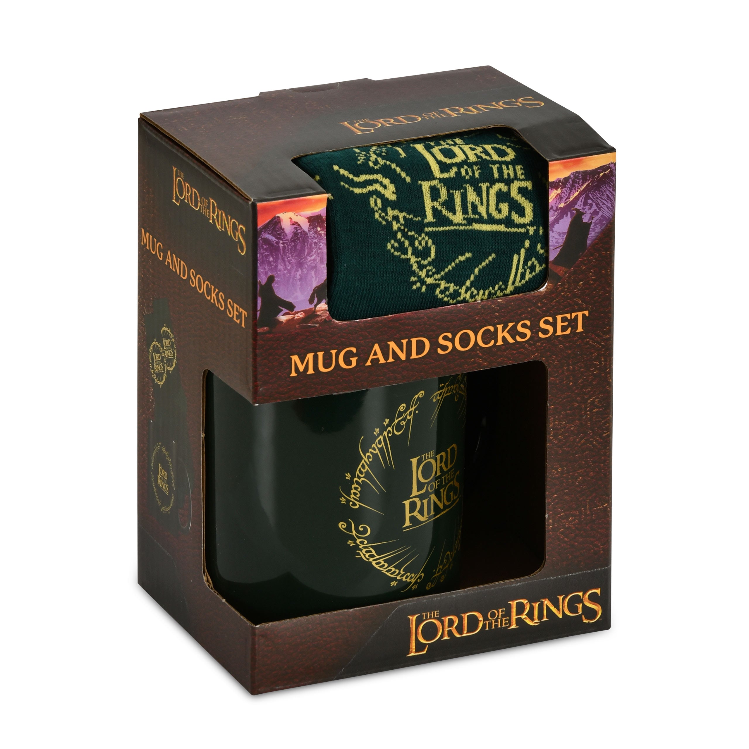 Image produit Seigneur des Anneaux - Chaussettes et Tasse L'Unique Anneau