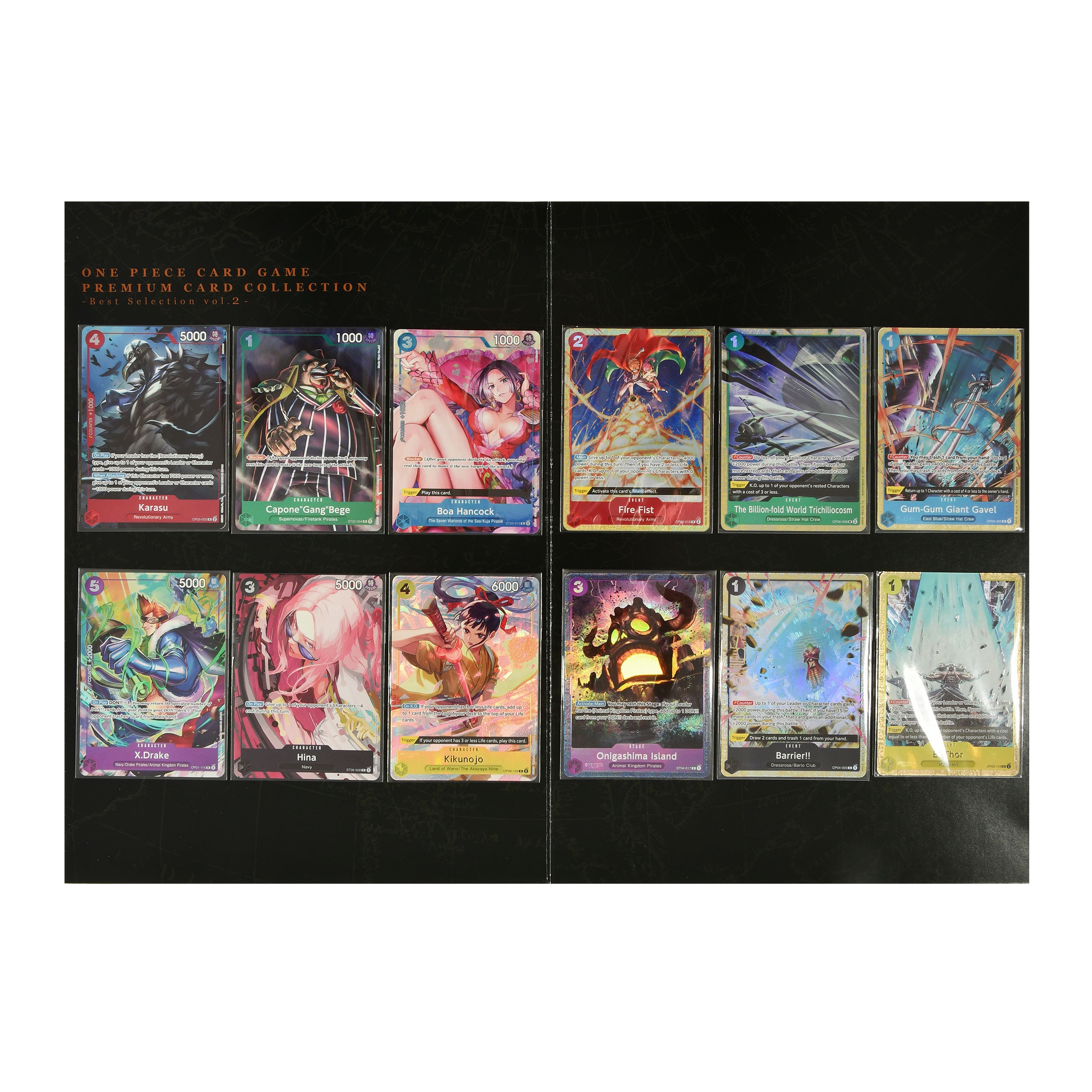 Image produit One Piece Card Game - Premium Card Collection Best Selection Vol.2
