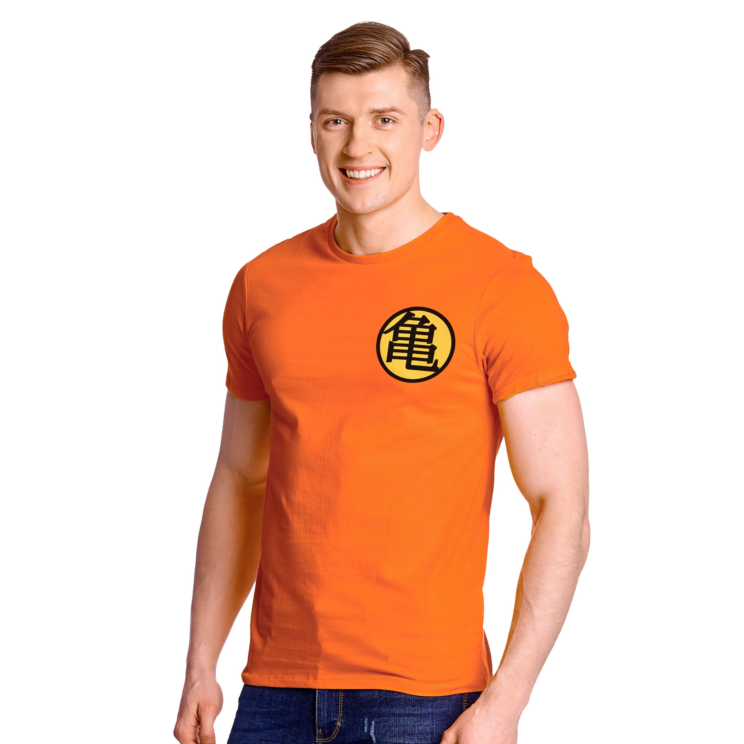 Image produit Dragon Ball - T-shirt orange Symbole Kame