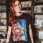 Image produit Demon Slayer - Rengoku vs. Akaza T-Shirt Noir
