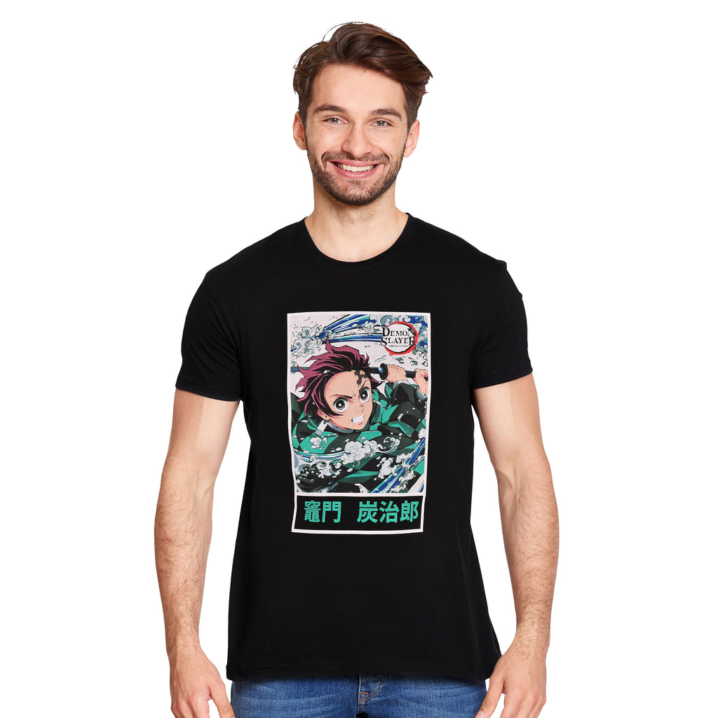 Image produit Demon Slayer - T-shirt Kamado Tanjiro noir