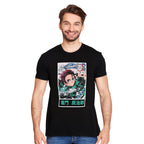 Image produit Demon Slayer - T-shirt Kamado Tanjiro noir