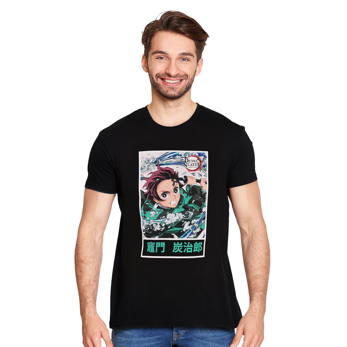 Image produit Demon Slayer - T-shirt Kamado Tanjiro noir
