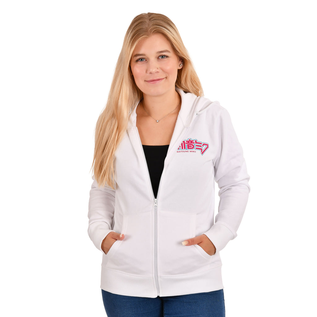 Image produit Hatsune Miku Sweat à capuche blanc