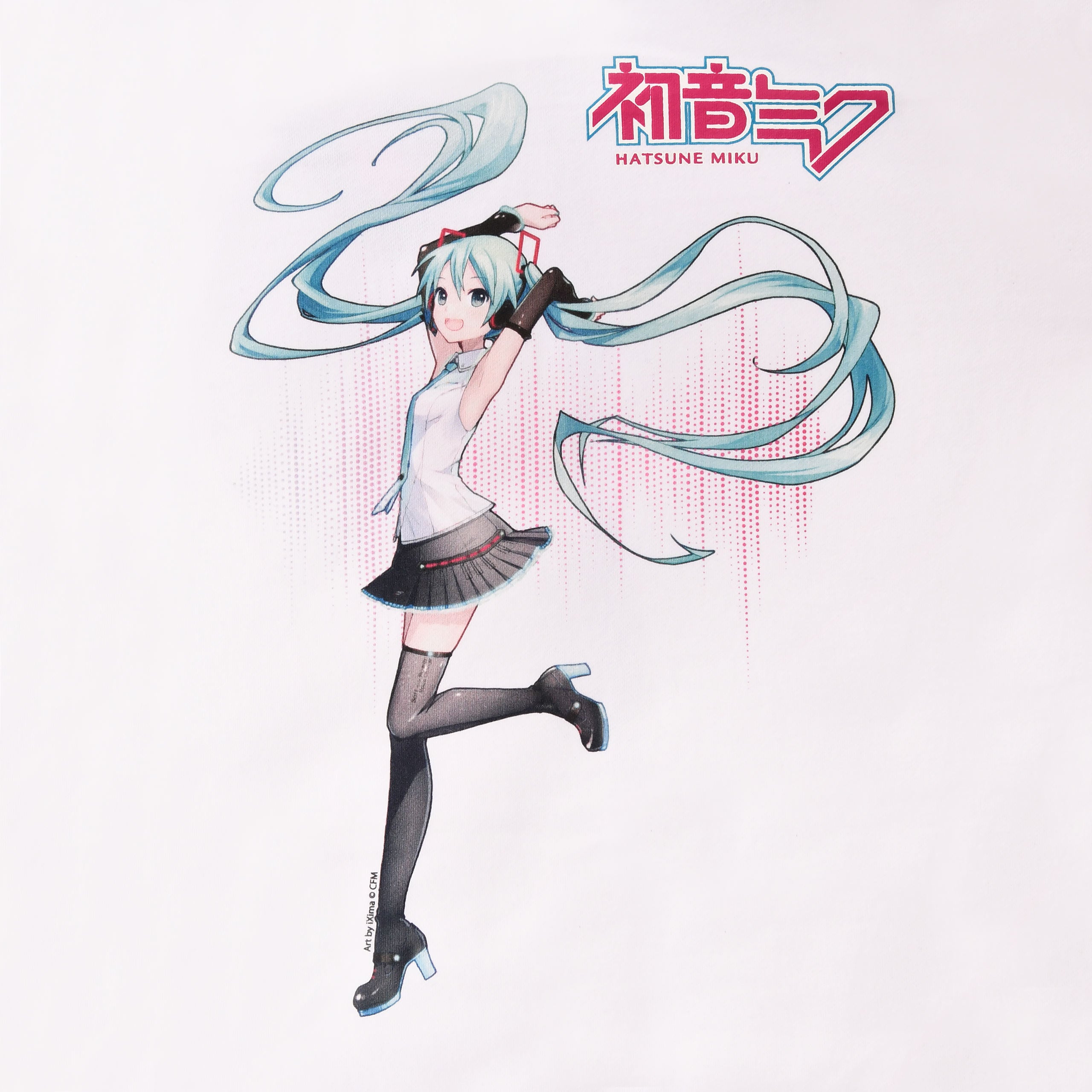 Image produit Hatsune Miku Sweat à capuche blanc