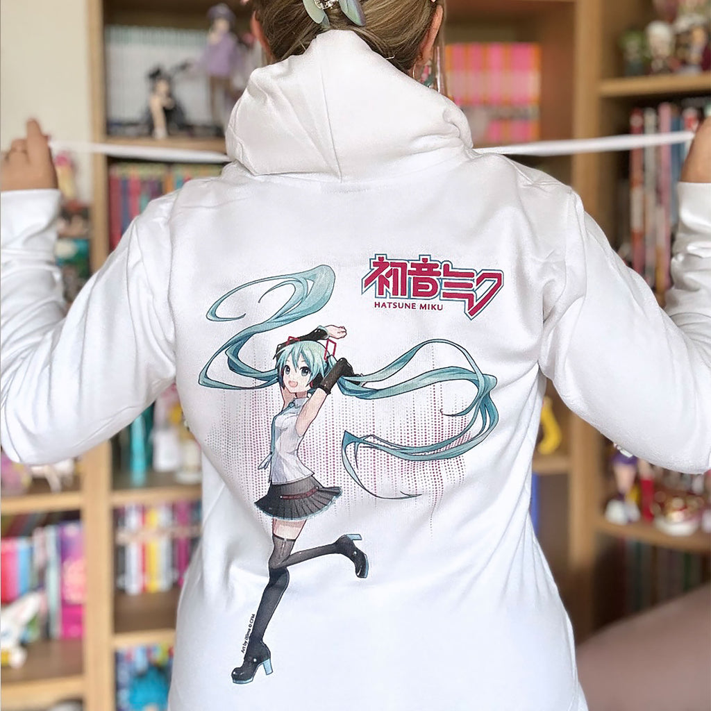 Image produit Hatsune Miku Sweat à capuche blanc