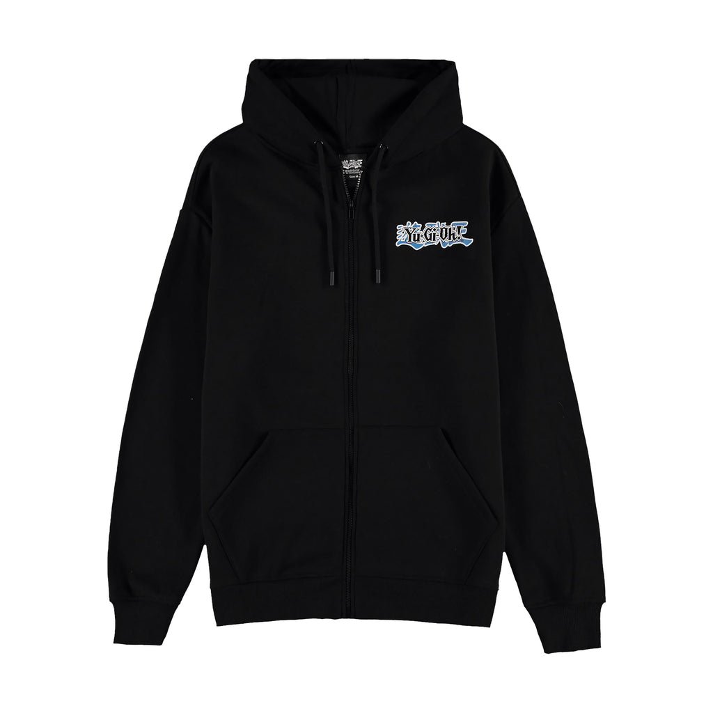 Image produit Yu-Gi-Oh! - Dragon Blanc aux Yeux Bleus Sweat à Capuche Noir