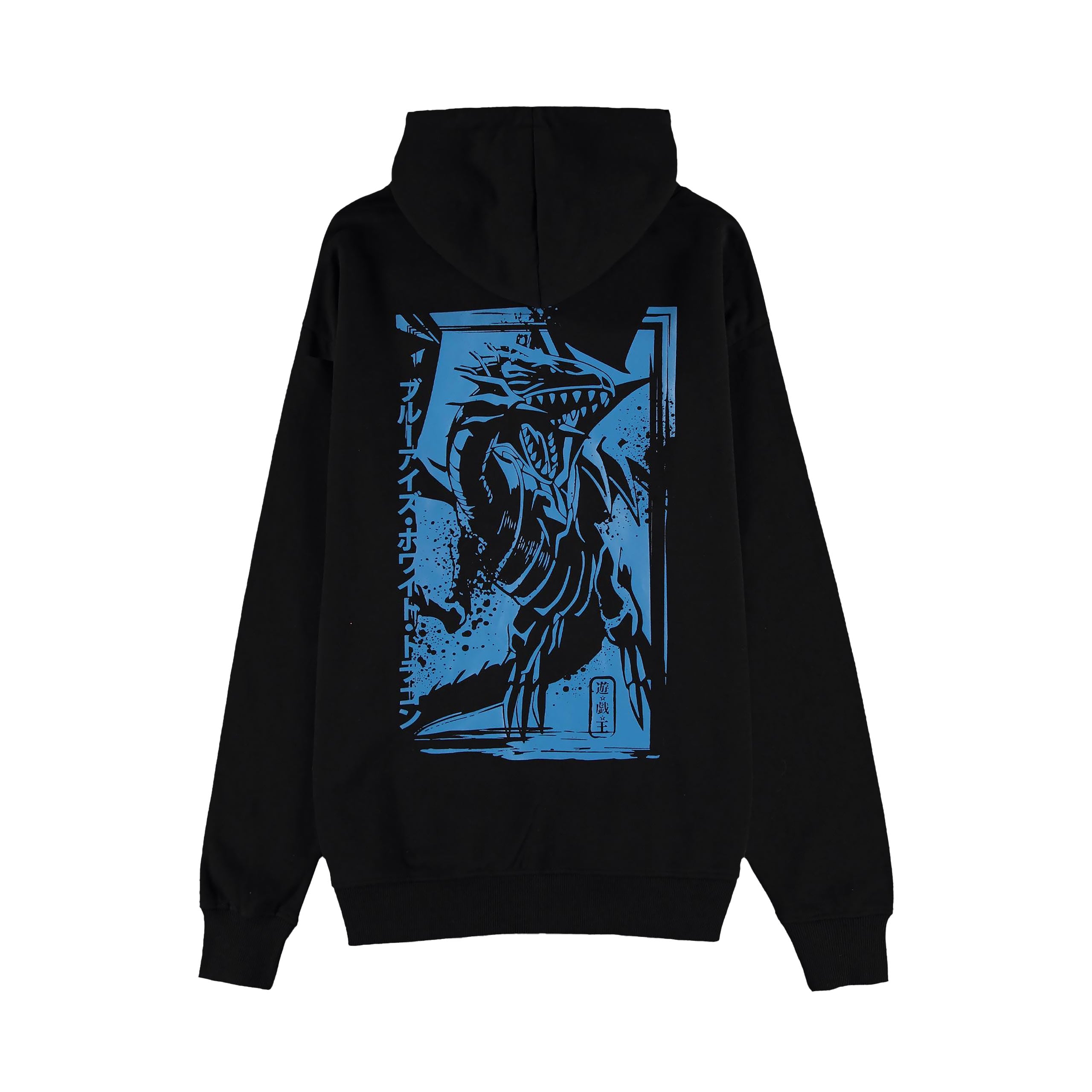 Image produit Yu-Gi-Oh! - Dragon Blanc aux Yeux Bleus Sweat à Capuche Noir