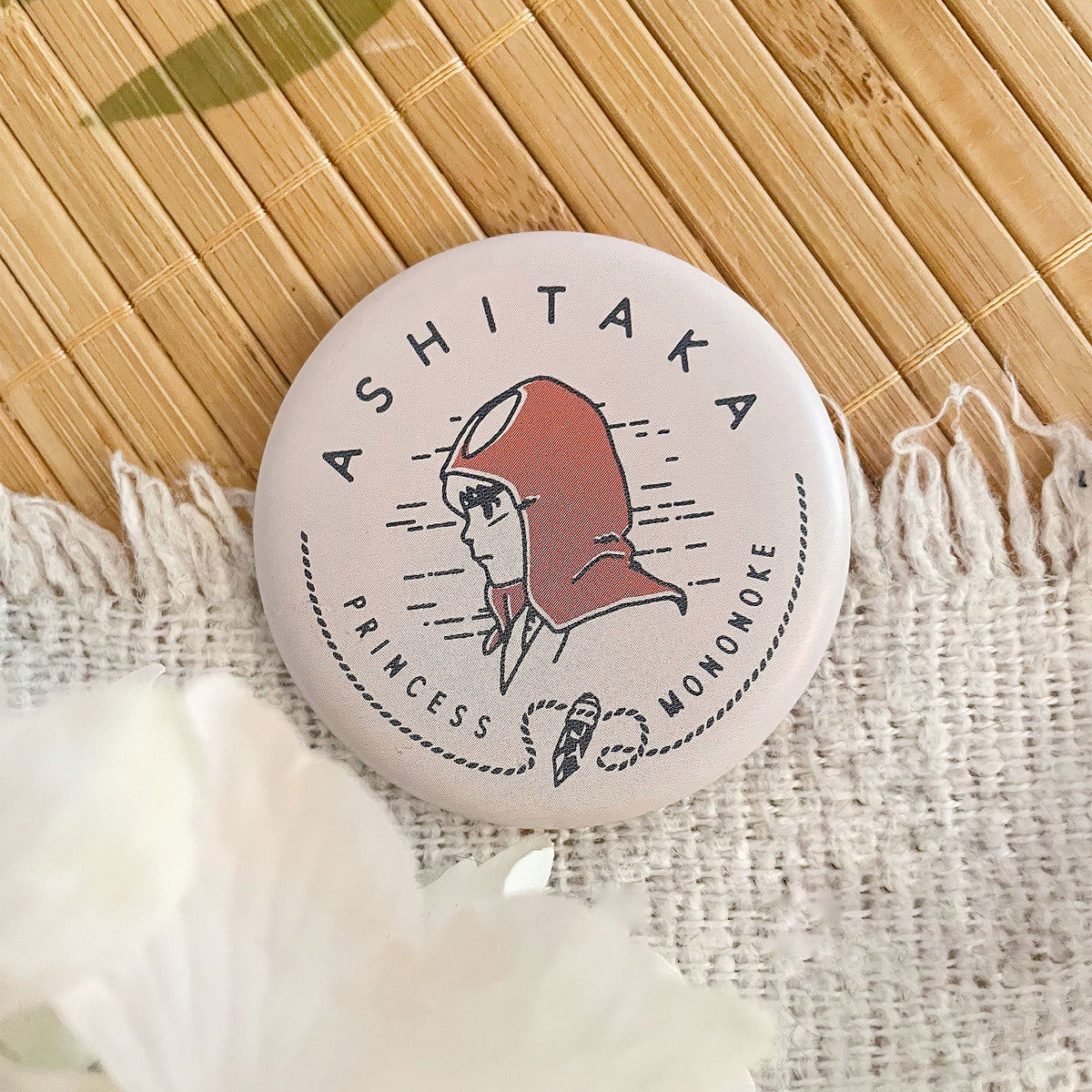 Image produit Bouton Mystère Princesse Mononoke