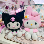 Image produit Sanrio - Figurine en peluche Kuromi Hello Kitty